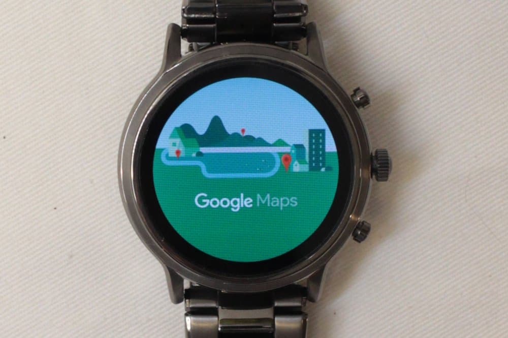 Fossil Gen 5 Carlyle Google Maps