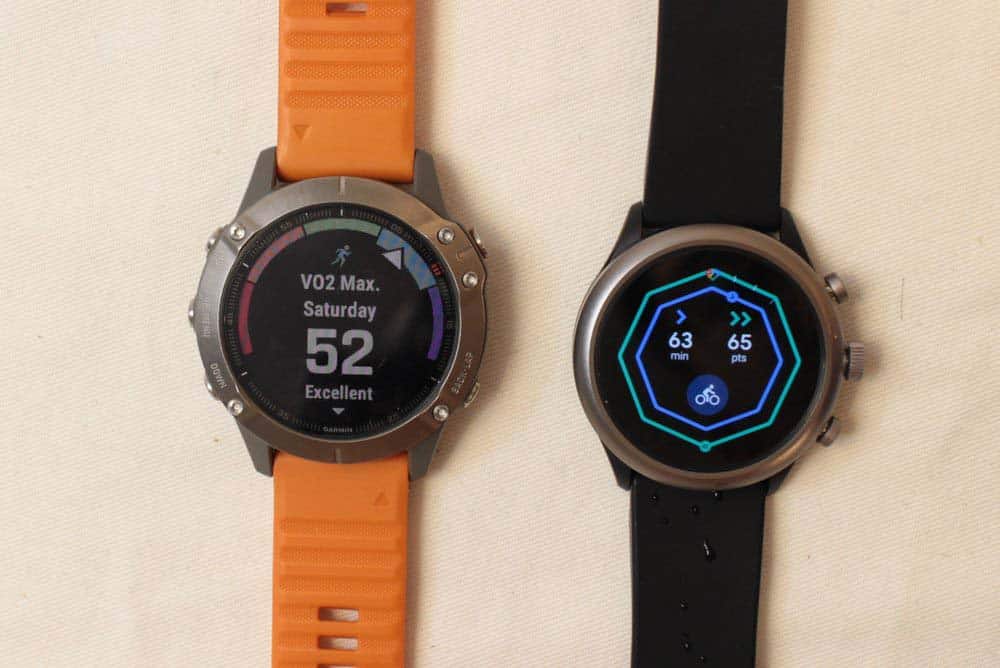 Garmin Fenix 6 vs Fossil Sport Smartwatch extra features for sport