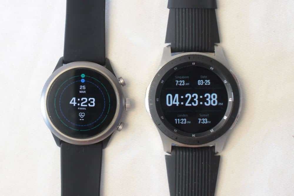 Samsung Galaxy Watch/ Active 2 vs Fossil Sport Smartwatch