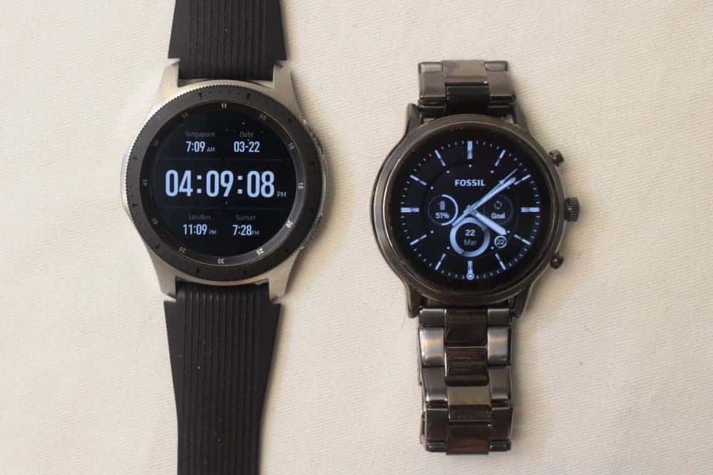 Samsung Galaxy Watch/Active 2 vs Fossil Gen 5 Carlyle