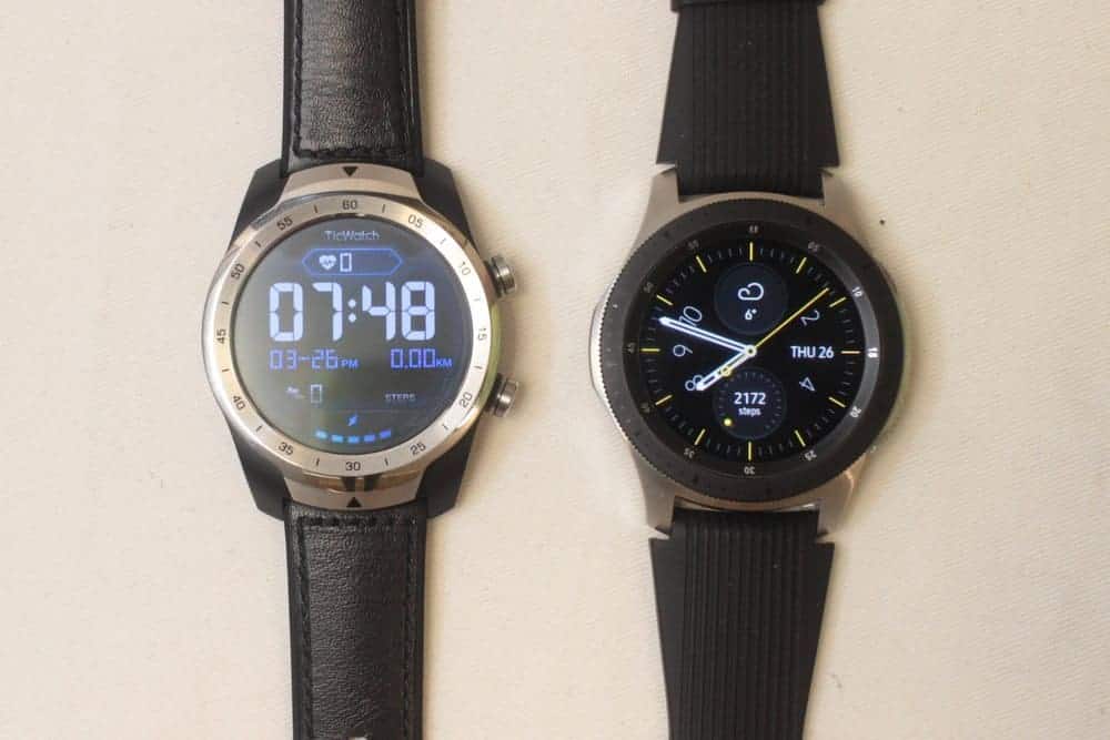 Samsung Galaxy Watch/Active 2 vs Ticwatch Pro