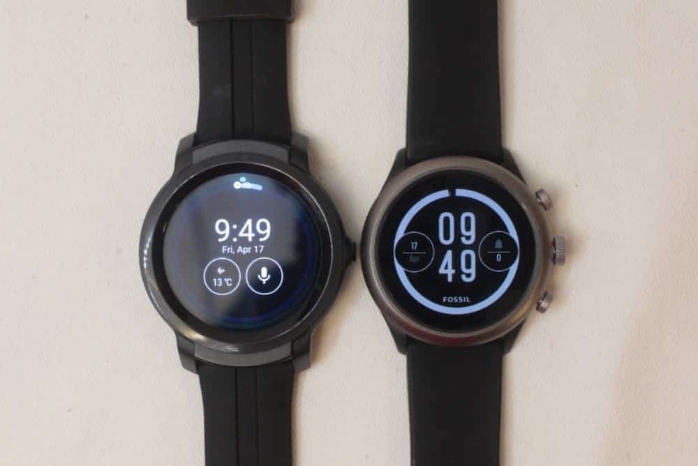 Ticwatch E2 vs Fossil Sport Smartwatch