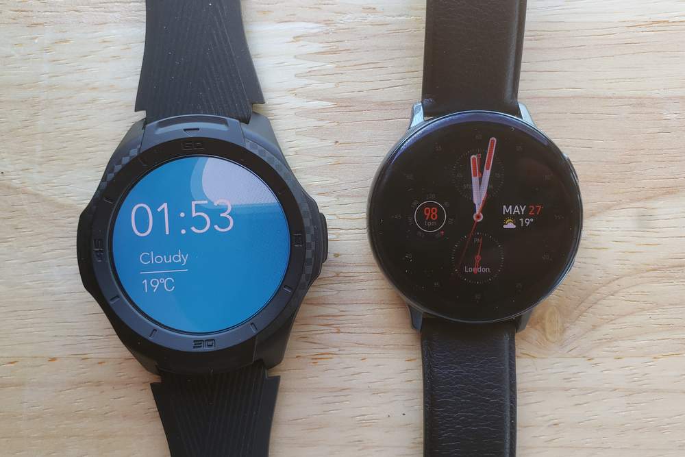 Ticwatch S2 vs Samsung Galaxy Watch/Active 2