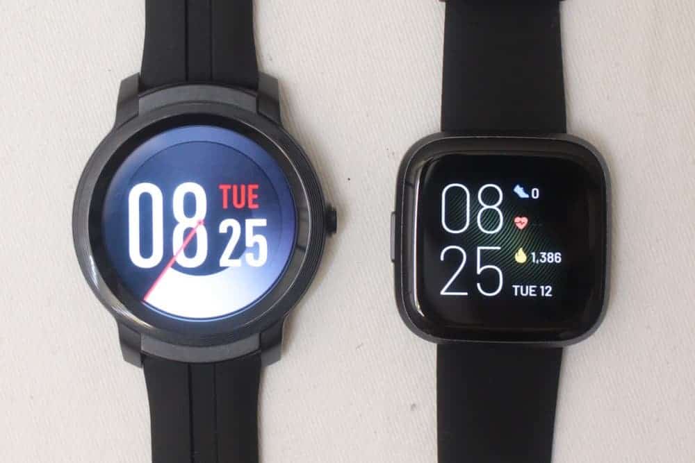 Ticwatch E2 vs Fitbit Versa 2
