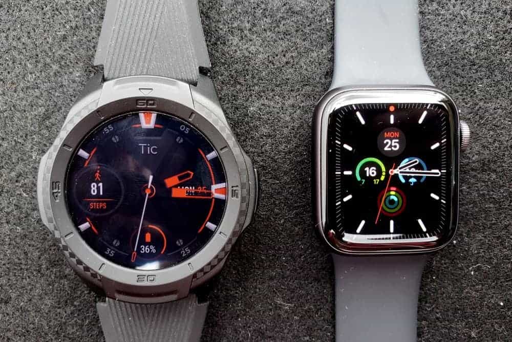 Ticwatch S2 vs Apple Watch Series 5