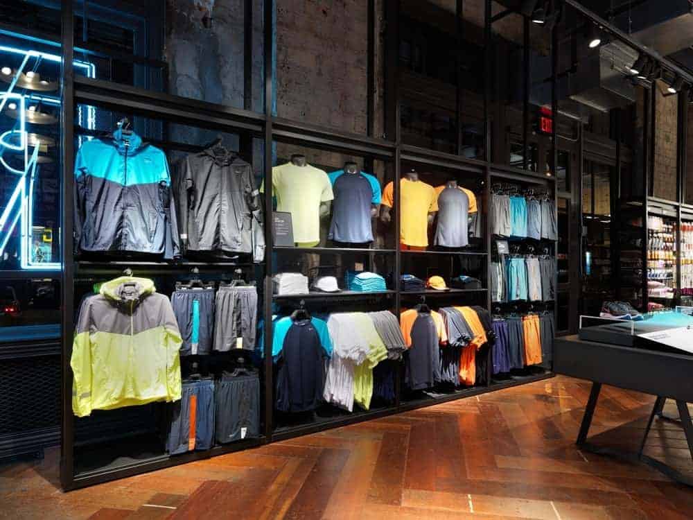 Nike running concept store in NYC.