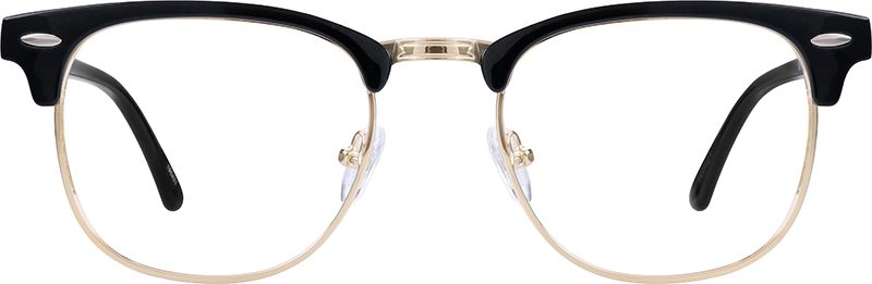 A pair of Zenni Browline Glasses.