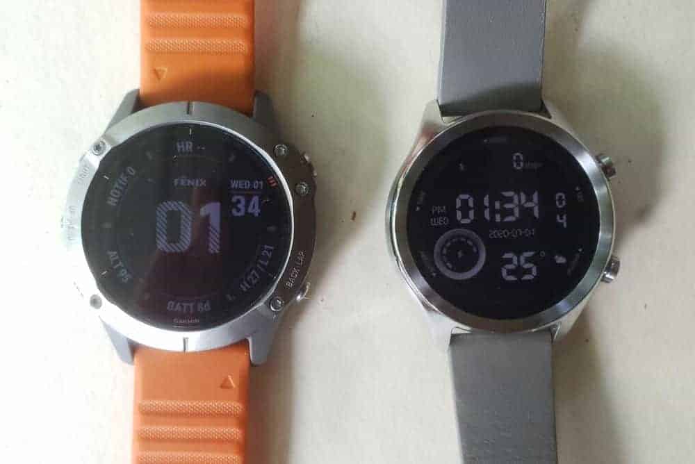 Ticwatch C2 vs Garmin Fenix 6
