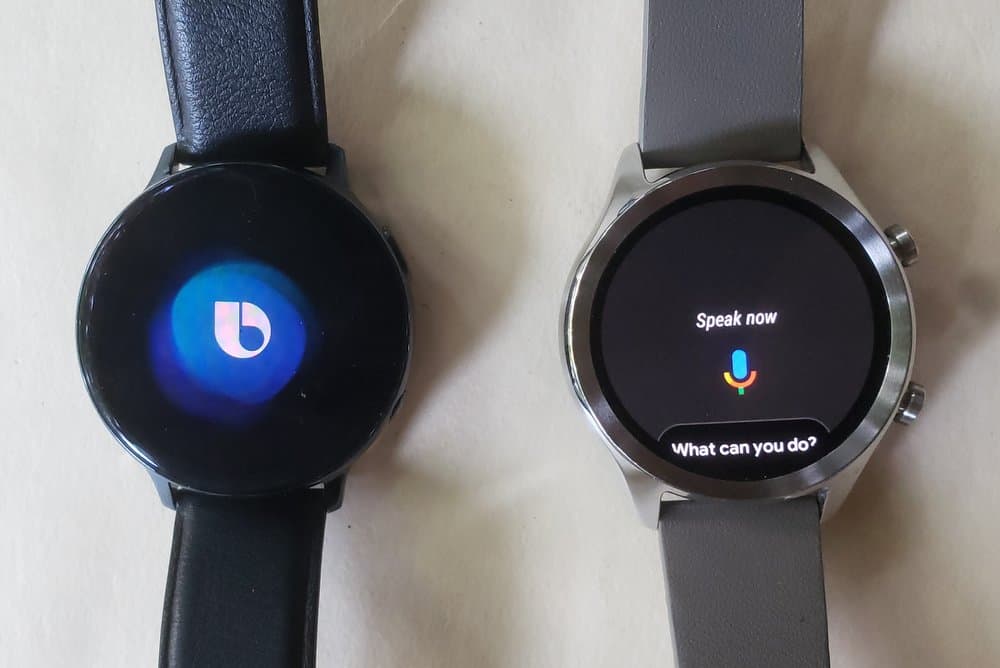 ticwatch c2 vs samsung galaxy watch active 2 bixby google assistant