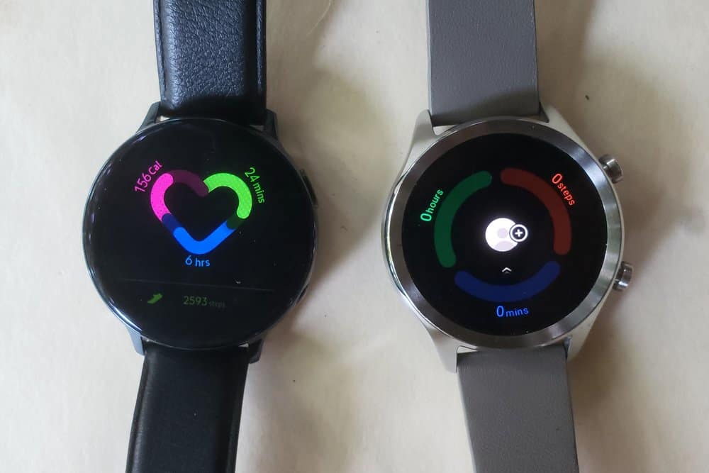 ticwatch c2 vs samsung galaxy watch active 2 health