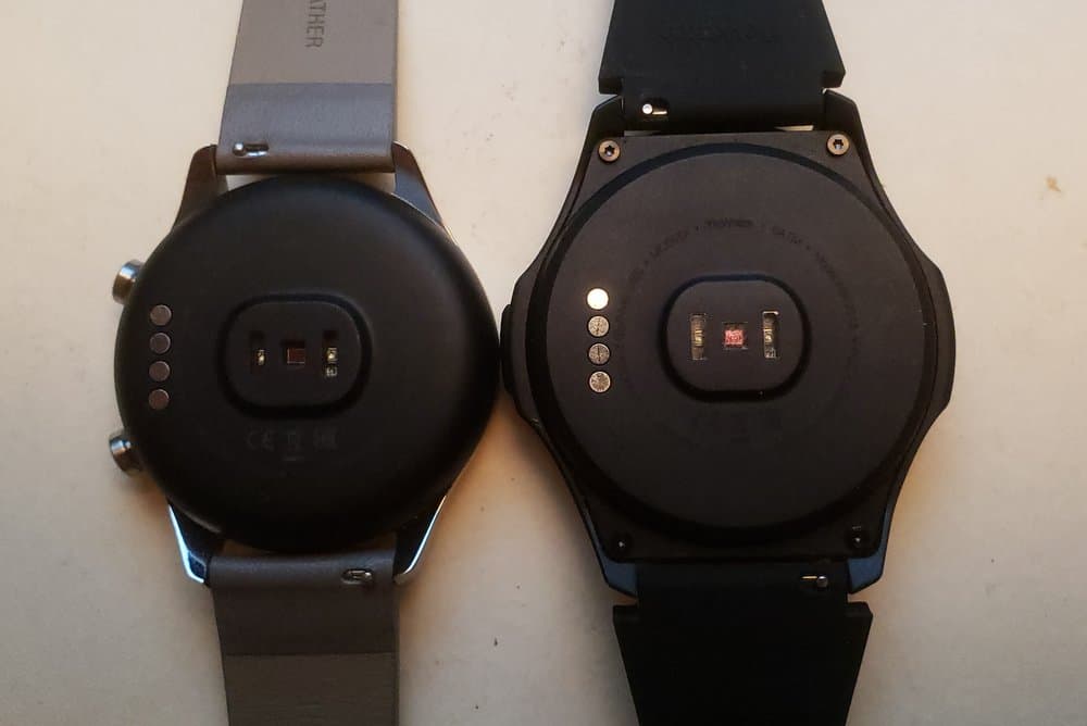 Ticwatch C2 vs Ticwatch S2 heart rate sensor