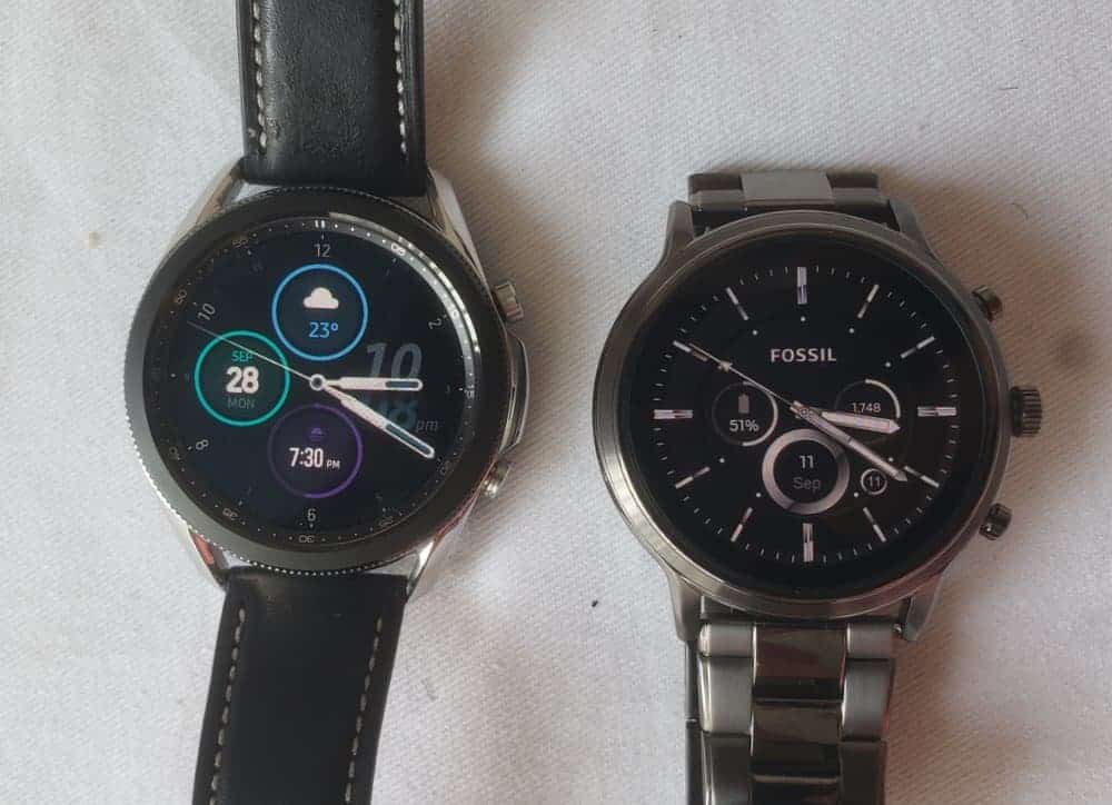 Samsung Galaxy Watch3 vs Fossil Gen 5 Carlyle