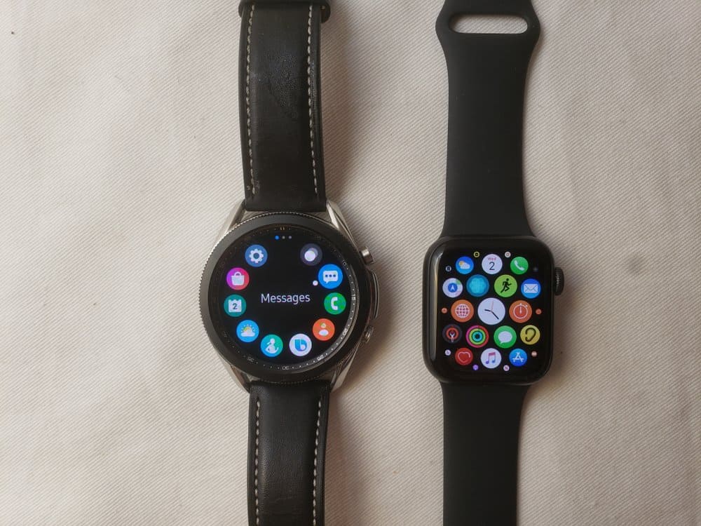 Samsung Galaxy Watch3 vs Apple Watch Series 5 apps