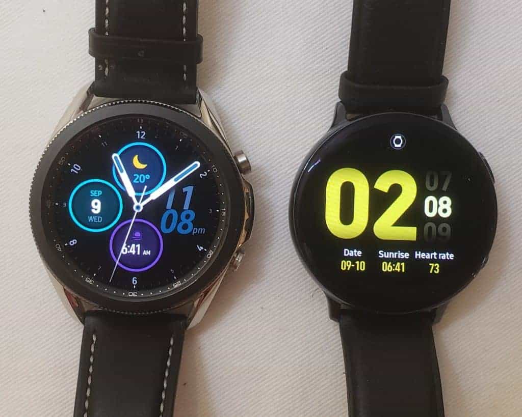 Samsung Galaxy Watch 3 vs Active2