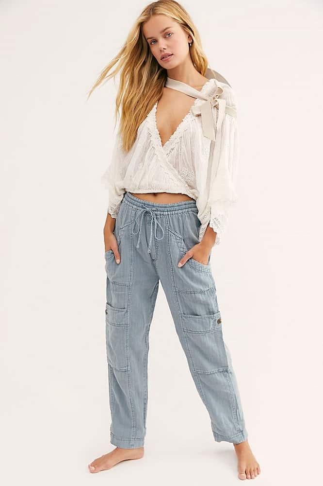 Feelin Good Utility Puul on Pants from Free People.