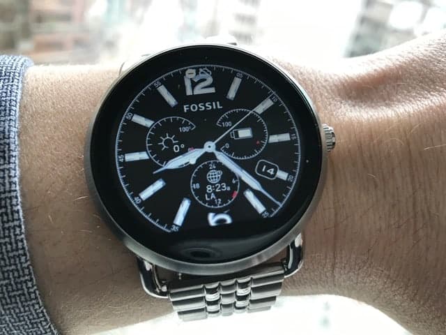 Face design for the Fossil Q Smartwatch