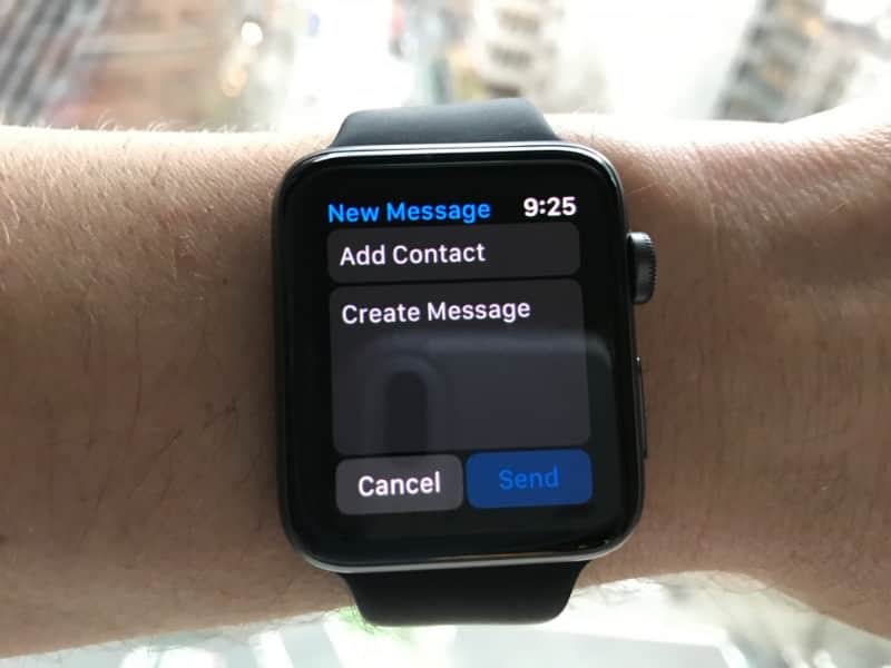 Messaging for Apple Watch Series 2.