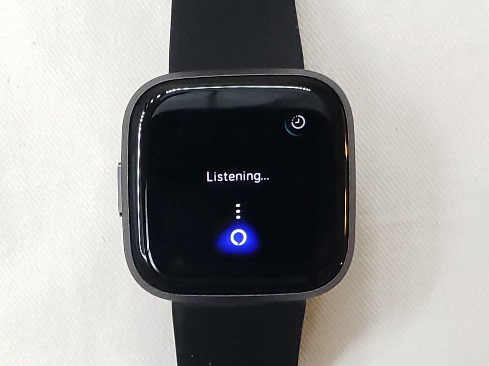 Fitbit Versa 2 Alexa listening