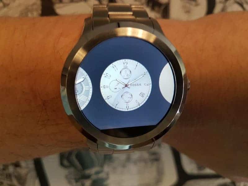 Fossil Q Founder 2 smartwatch face options