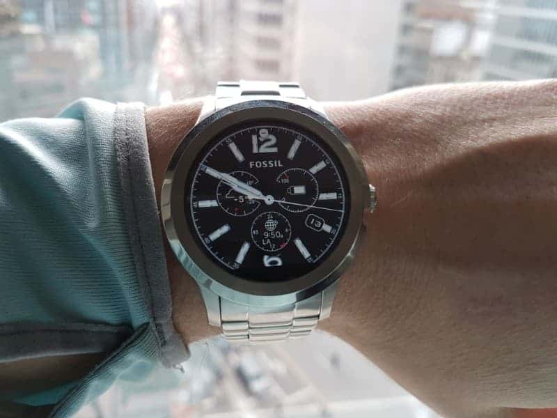 Photo of the Fossil Q Founder 2 smartwatch