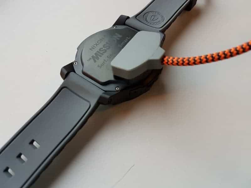 Nixon the Mission Smartwatch charger.