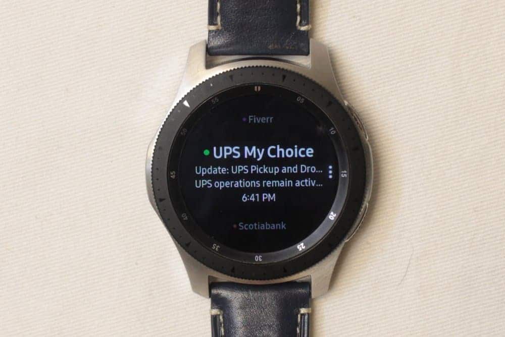 Samsung Galaxy Watch email