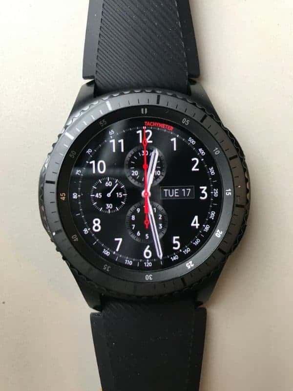 Front photo of the Samsung Gear S3 Frontier Smartwatch