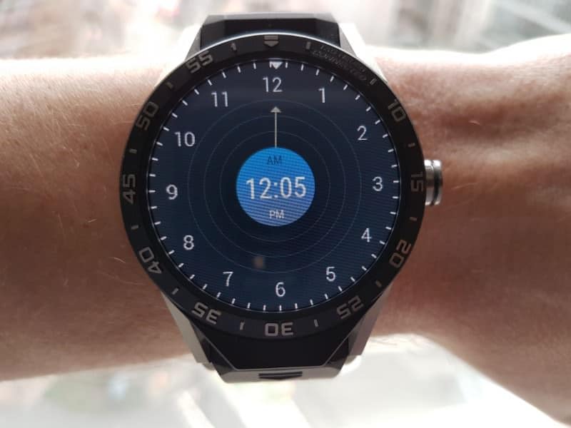 Tag Heuer Connected Smartwatch Microapplications.