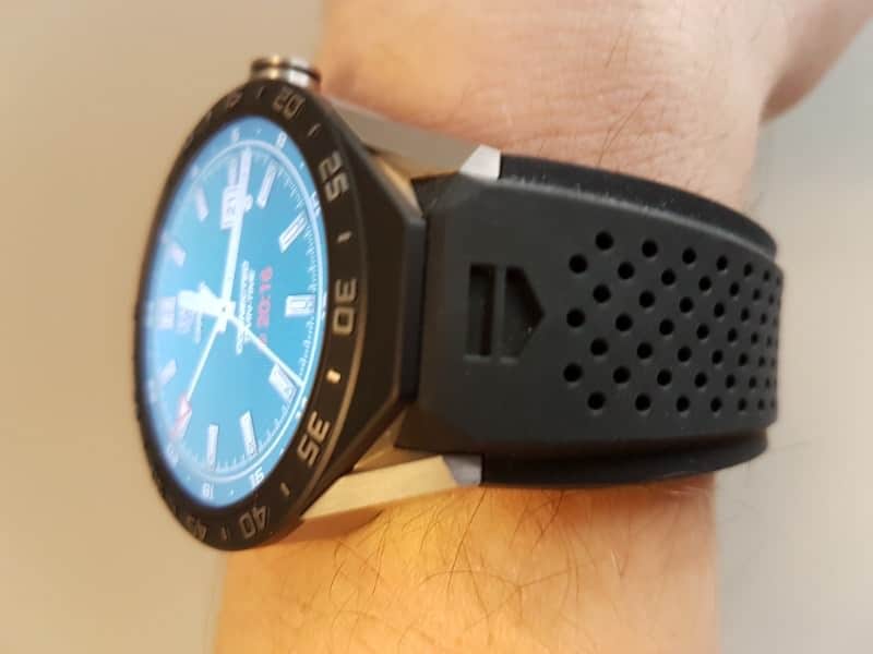 Tag Heuer Connected Smartwatch strap.