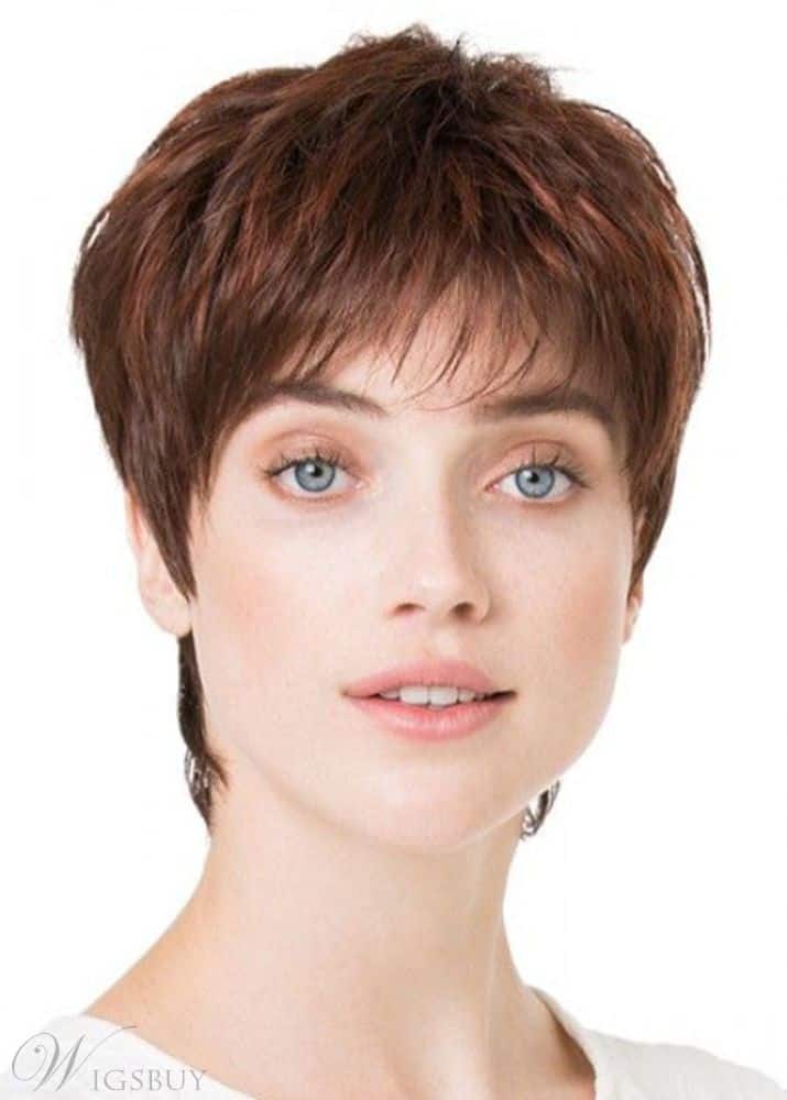 Pixie Cut Short Shaggy Hairstyle from WigsBuy.