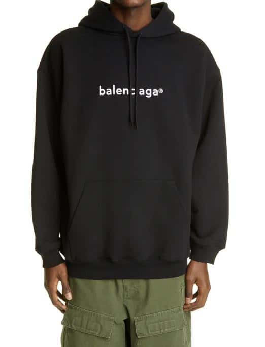 The Balenciaga copyright logo hoodie from Nordstrom.