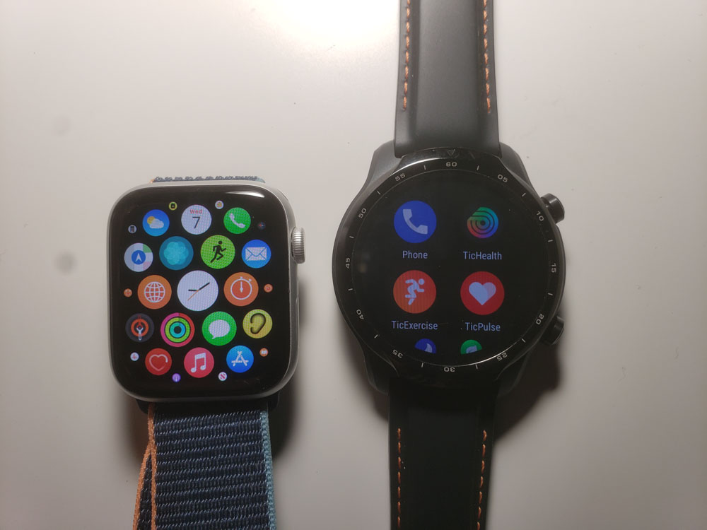 Apple Watch Series 6 vs Ticwatch Pro 3 