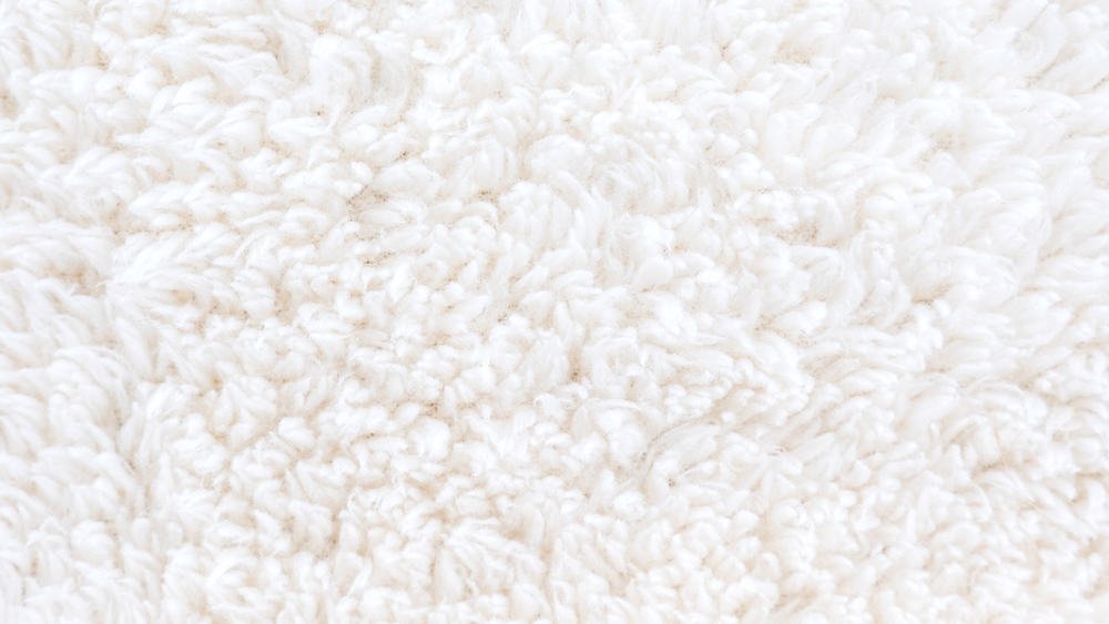 This is a close look at a Fleece Knit fabric.