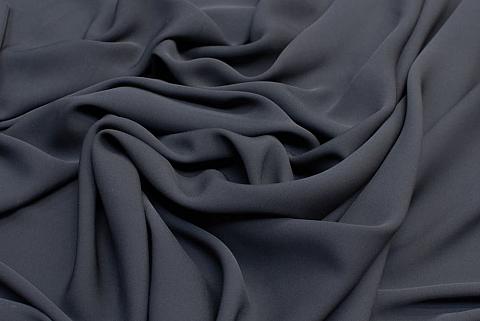 This is a close look at a graphite colored rayon fabric.