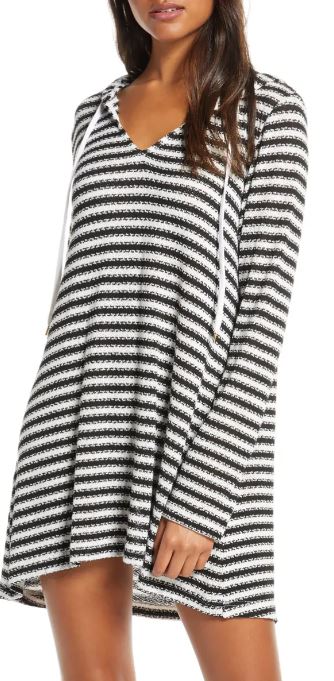 The la Blanca Slouchy Hooded Sweater Cover-Up Tunic from Nordstrom.
