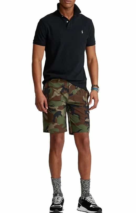This is the Polo Ralph LaurenCamouflage Shorts from Saks Fifth Avenue.