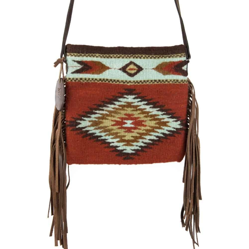 The Colornation Fringe Bag by MZ Fair Trade.