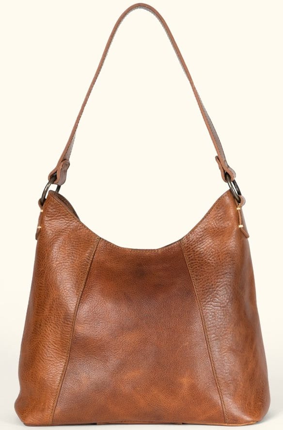 The Walker Leather Shoulder Bag by Buffalo Jackson Trading Company.