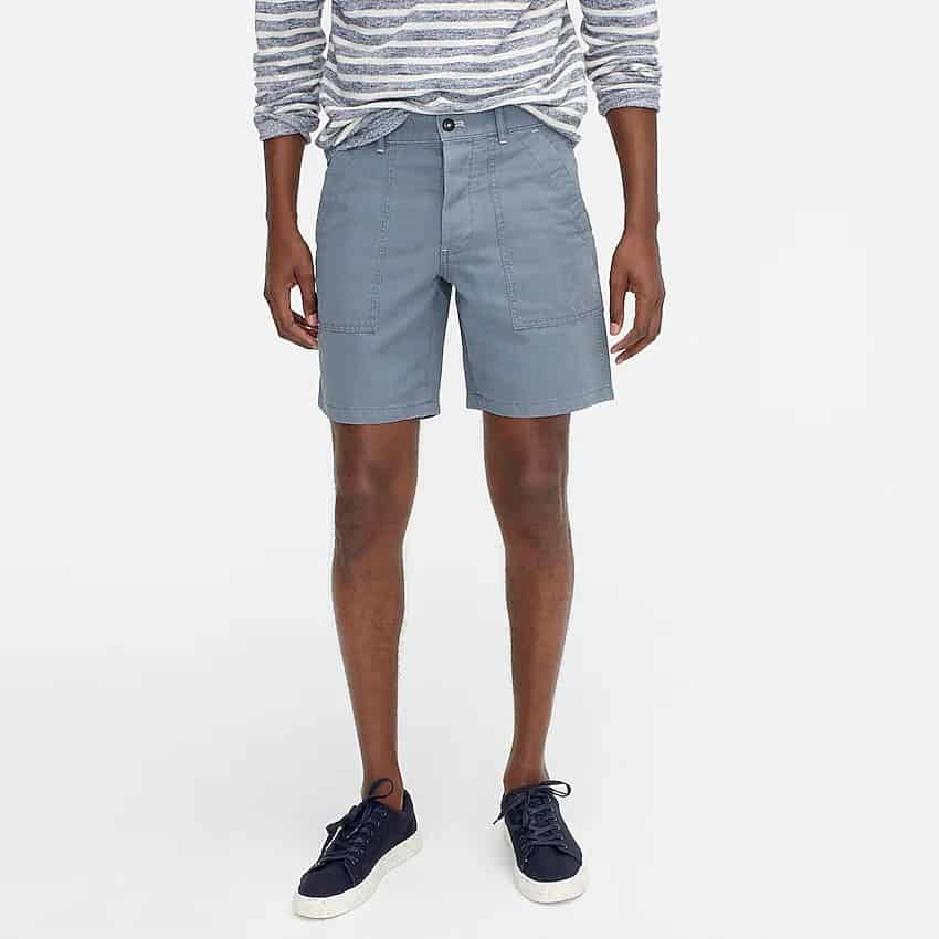 This is the 8 Inch Camp Shorts in linen from J. Crew.