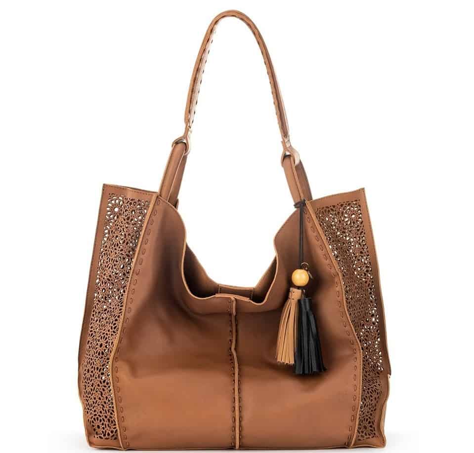 The Los Feliz Large Leather Tote by The Sak.
