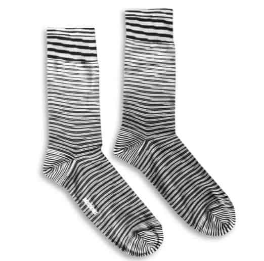 The pair of striped short socks from Missoni.