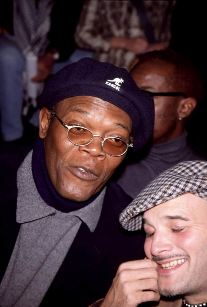 Samuel L. Jackson was photographed back in 1999 wearing an ivy cap at a fashion show.