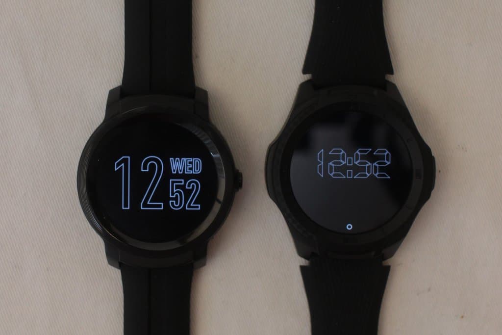 ticwatch e2 vs ticwatch s2 sleep mode