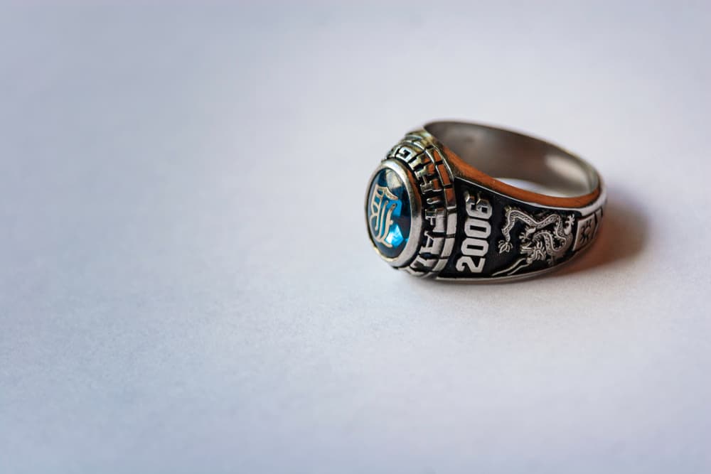 A class ring from 2006.