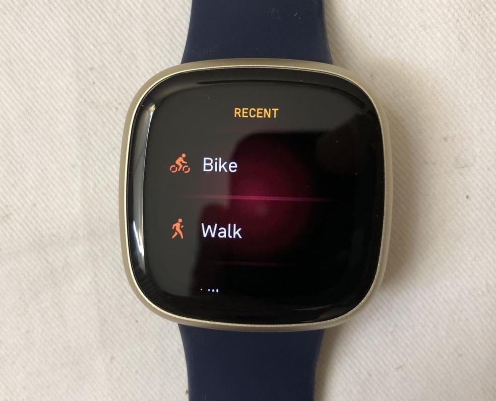 fitbit versa 3 workout