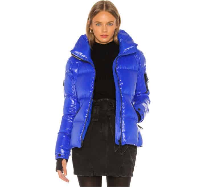The SAM Freestyle Puffer Jacket in Light Blue from Revolve Clothing.