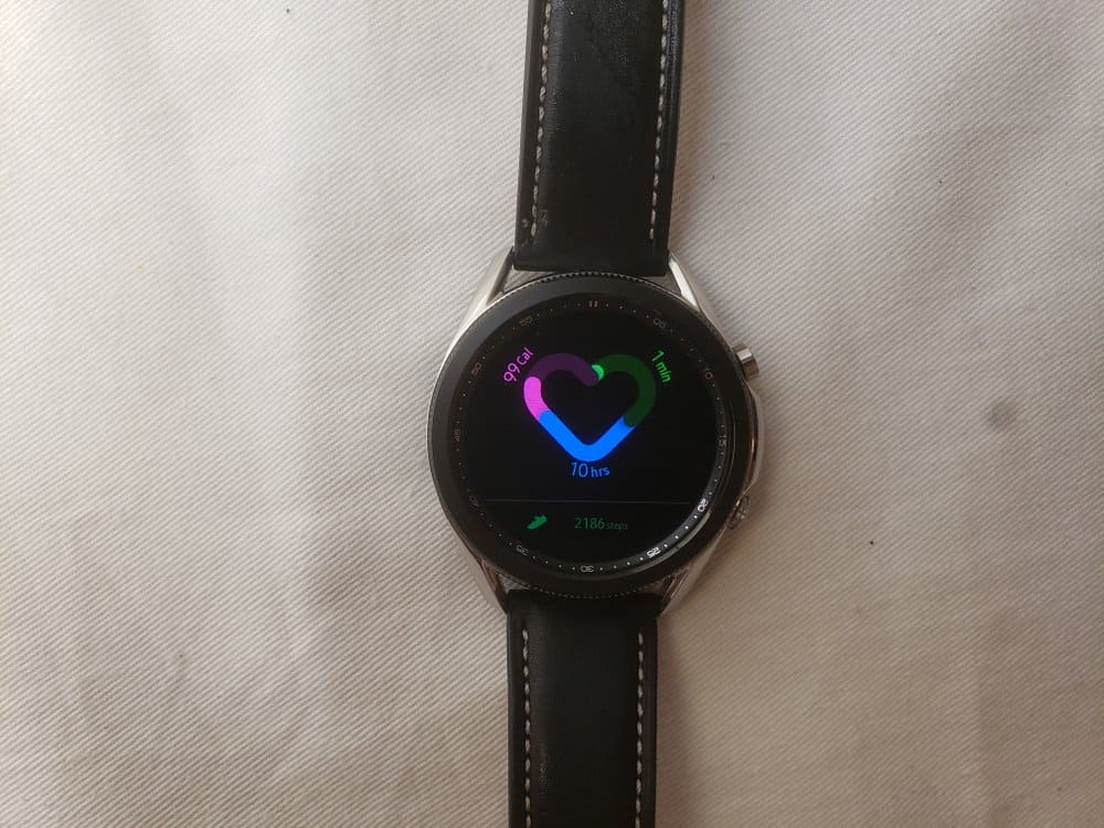 Samsung Galaxy Watch3 heart