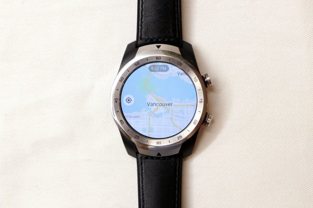 Ticwatch Pro Google Maps
