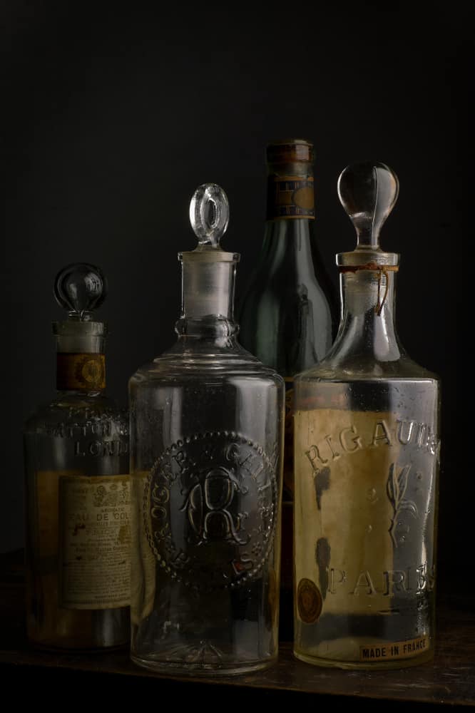 Vintage European Eau de cologne bottles