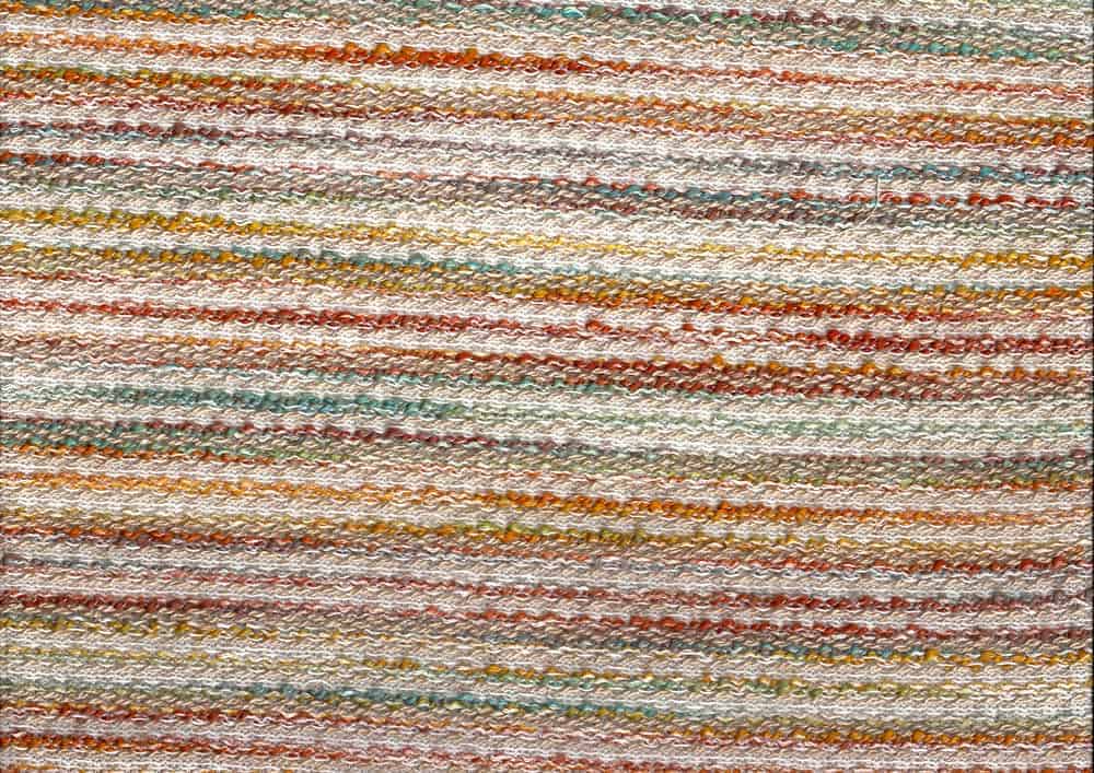 Knitted texture of a jacquard woven fabric.